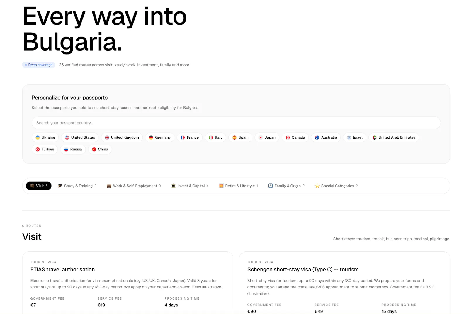 Visa Passage screenshot 4