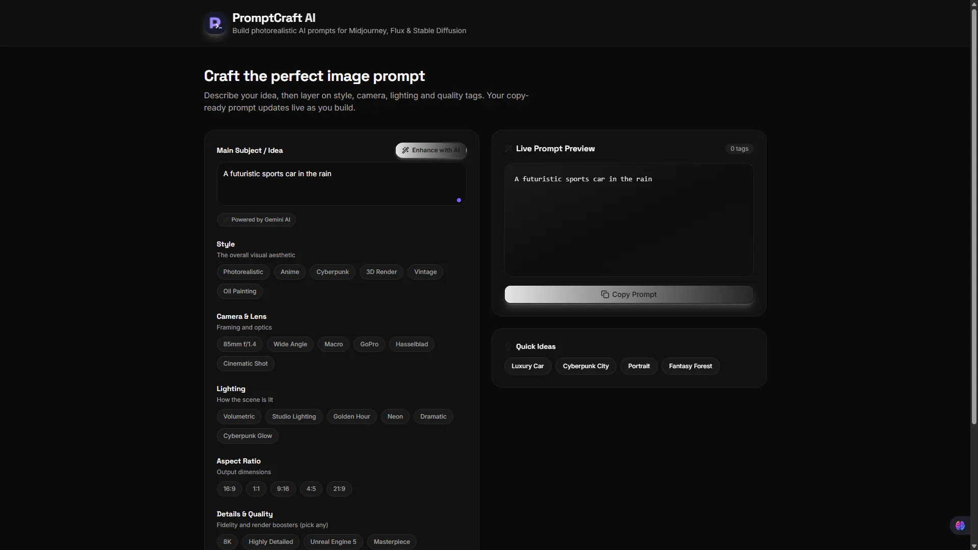 PromptCraft AI gallery image