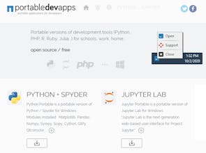 Portable Dev Apps gallery image