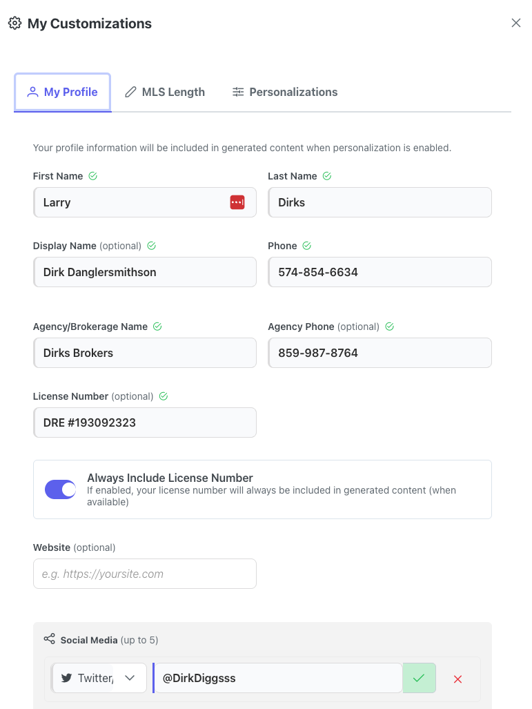 MLS Writer App gallery image