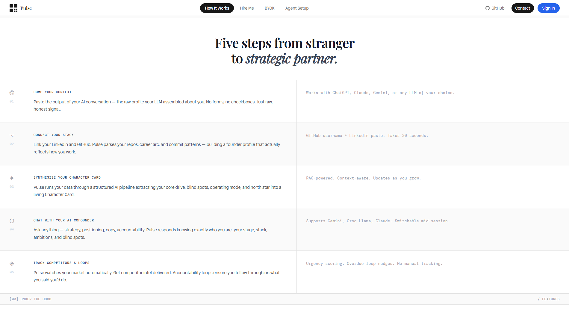 Pulse - Main product screenshot demonstrating key features and user interface
