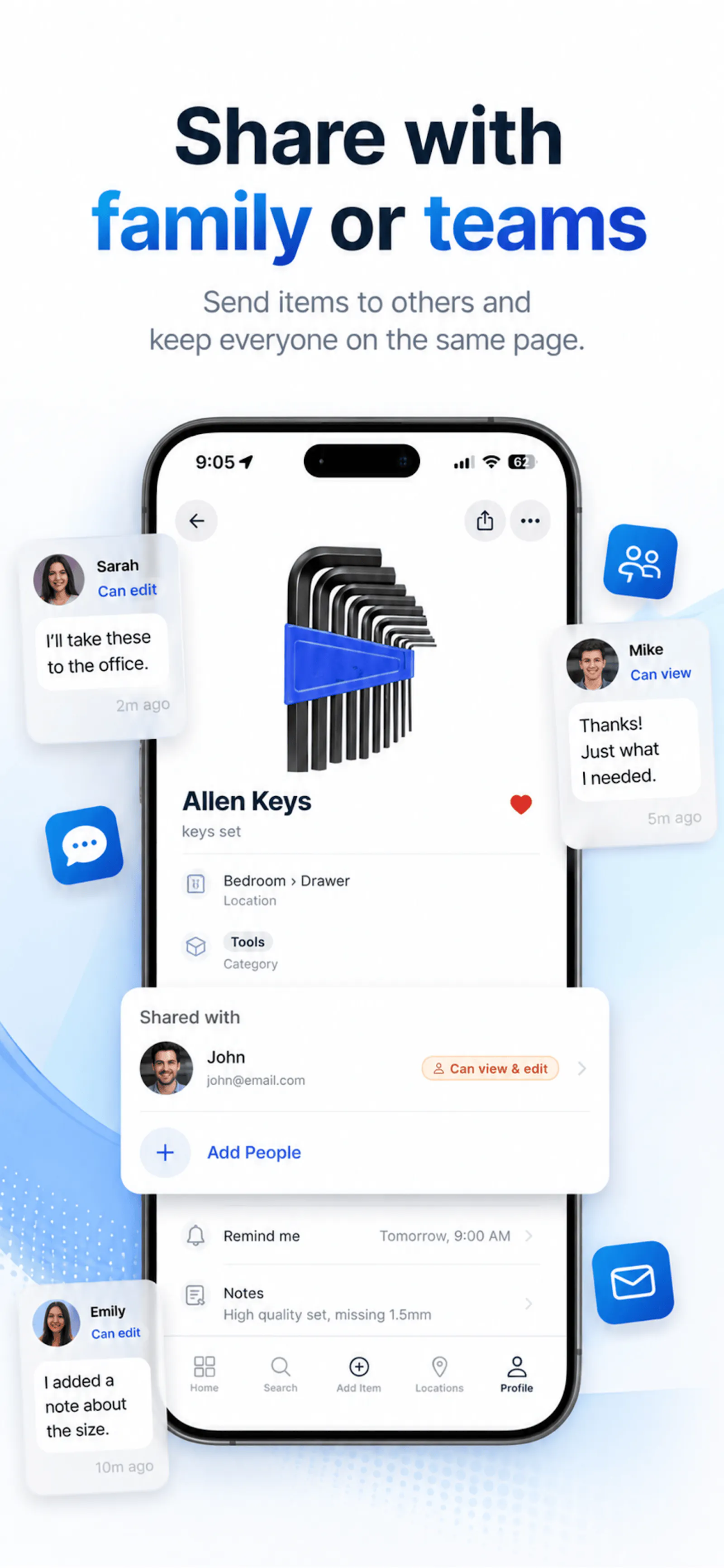 Home Storage Organizer: Finder screenshot 1