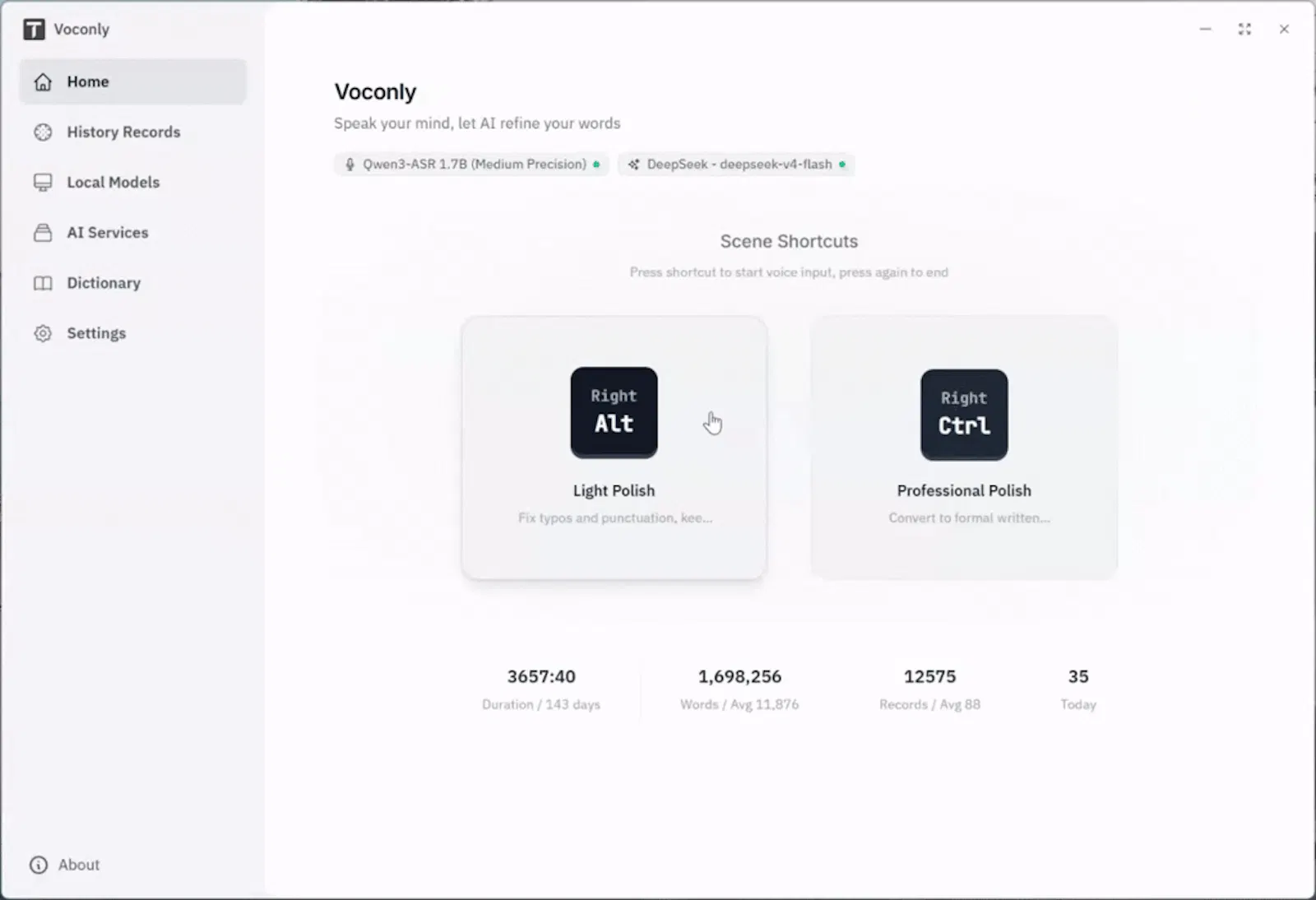 Voconly screenshot 1 (video preview)