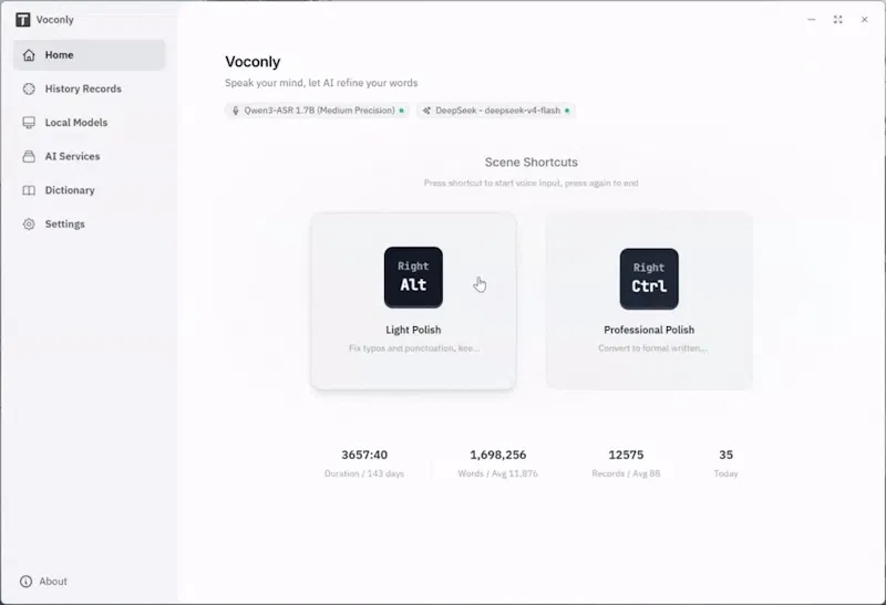 Voconly screenshot 1 (video preview)