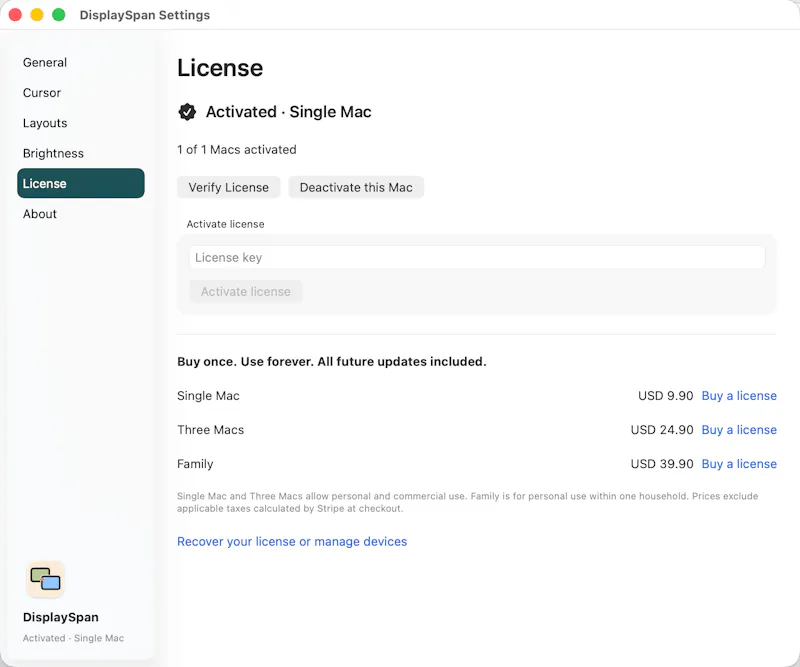 DisplaySpan screenshot 5