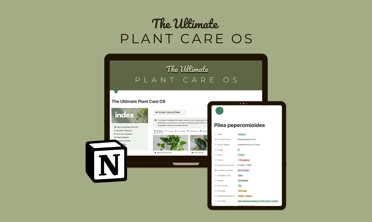 The Ultimate Plant Care OS gallery image