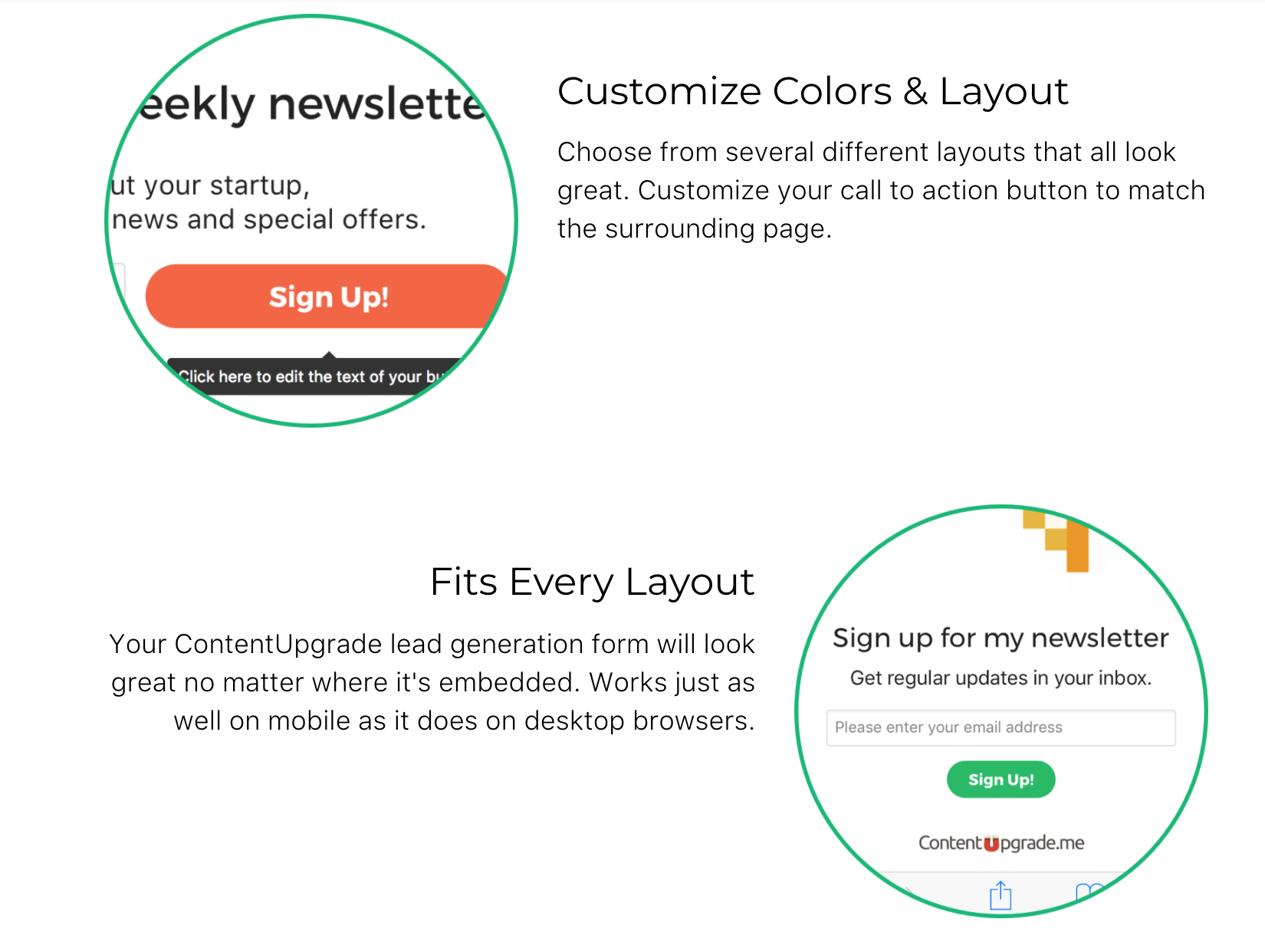 ContentUpgrade.me gallery image