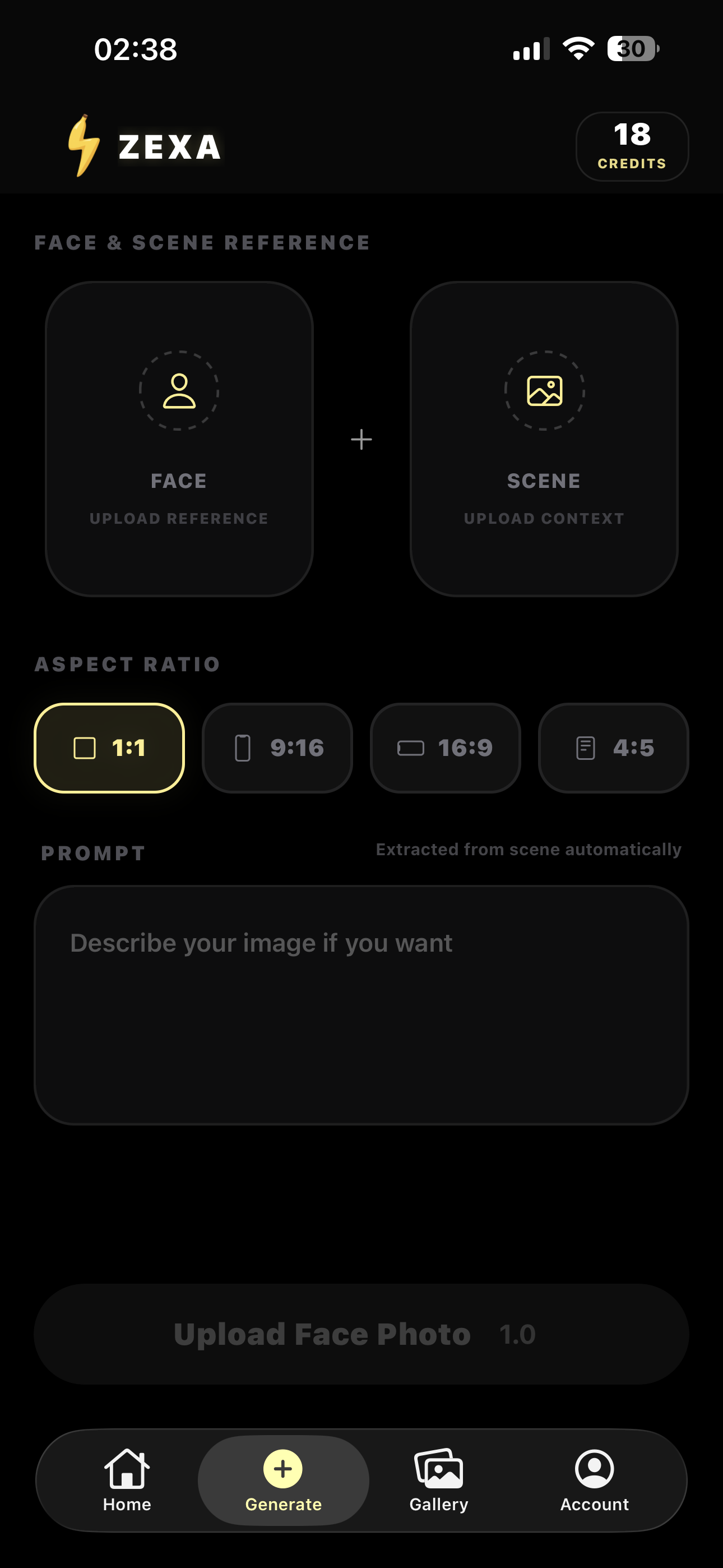 AI Image Creator: Zexa - Screenshot 3 showing product features and functionality