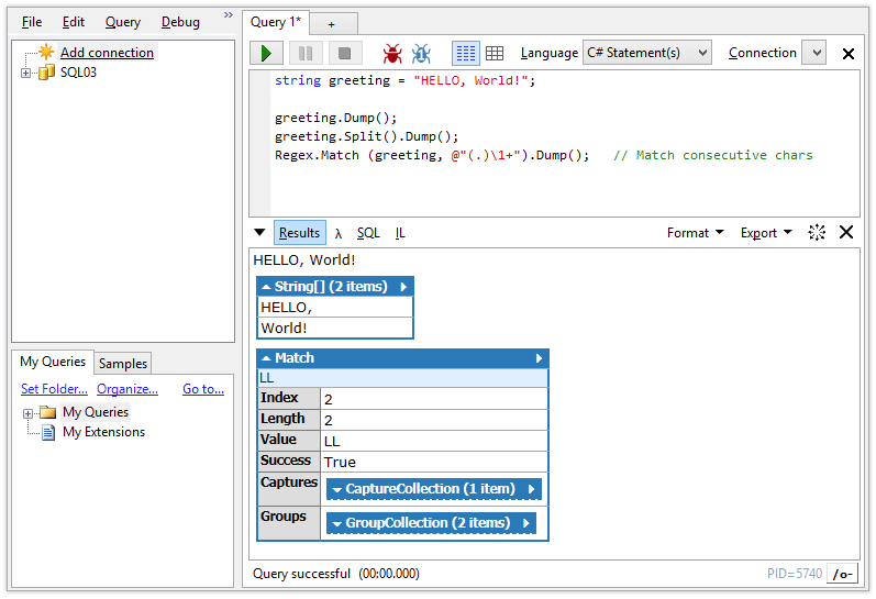 LinqPad gallery image