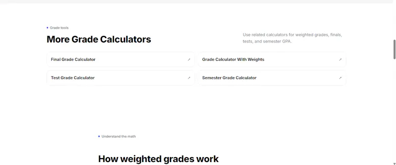 Weighted Grade Calculator screenshot 5