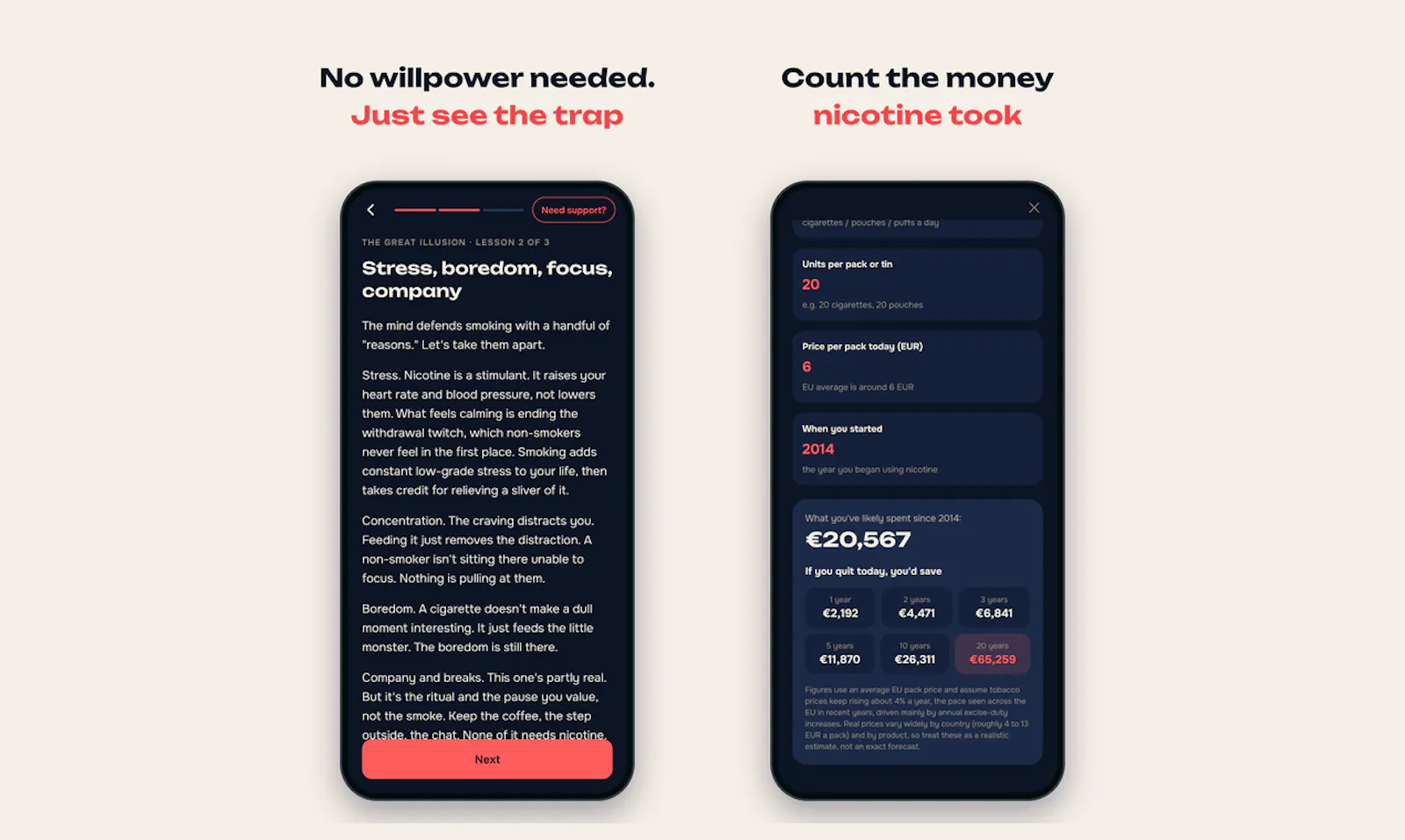 NiQuit screenshot 3