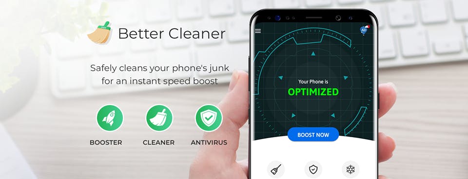 Better Cleaner - Booster, Junk Cleaner & Antivirus media 1