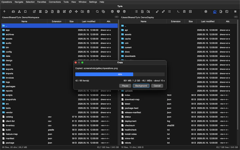 Tyrix screenshot 2