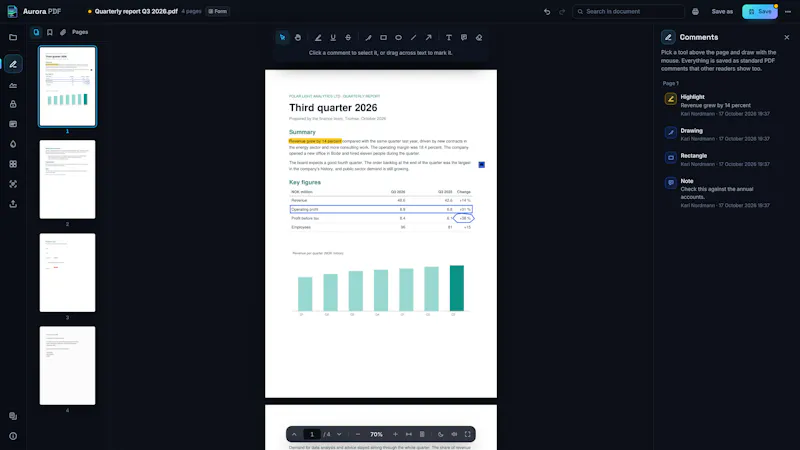Aurora PDF screenshot 5