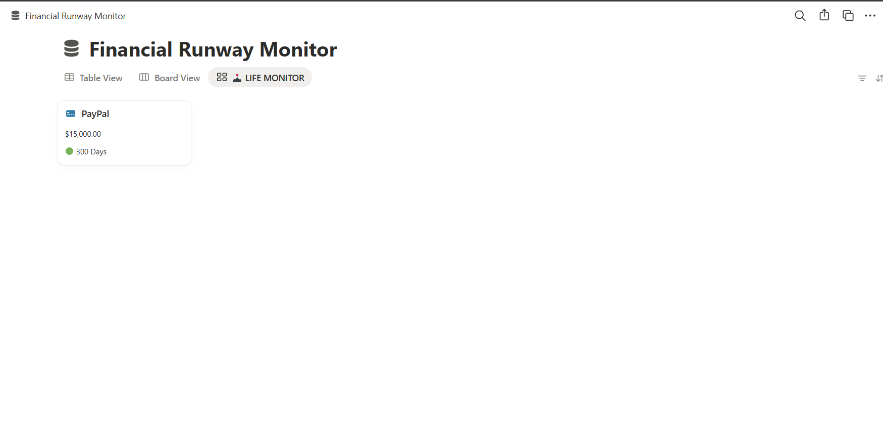 Mission Control: Survival Dashboard gallery image