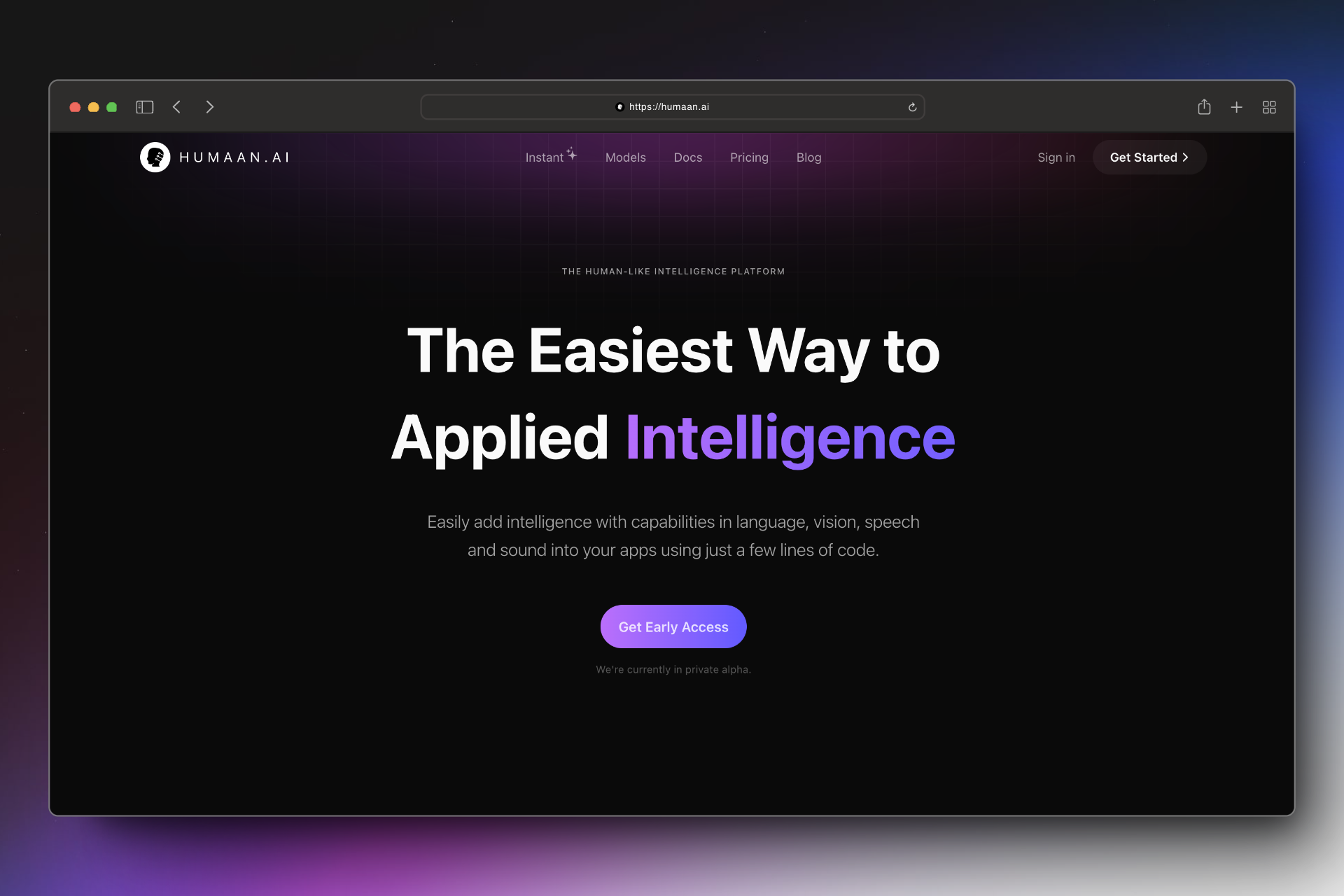 startuptile Humaan.ai-Building human-like intelligence apps the simple way