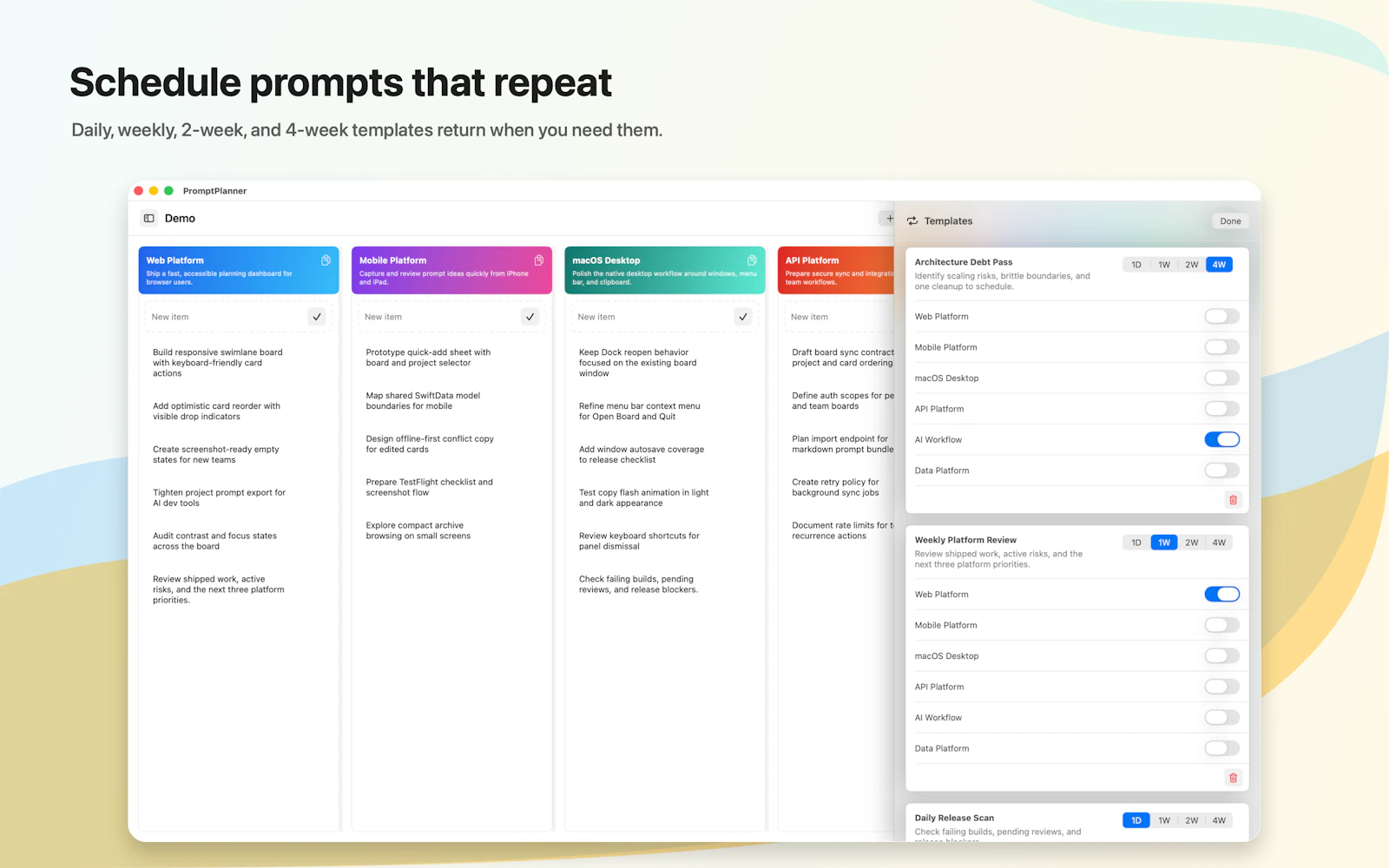 PromptPlanner screenshot 5