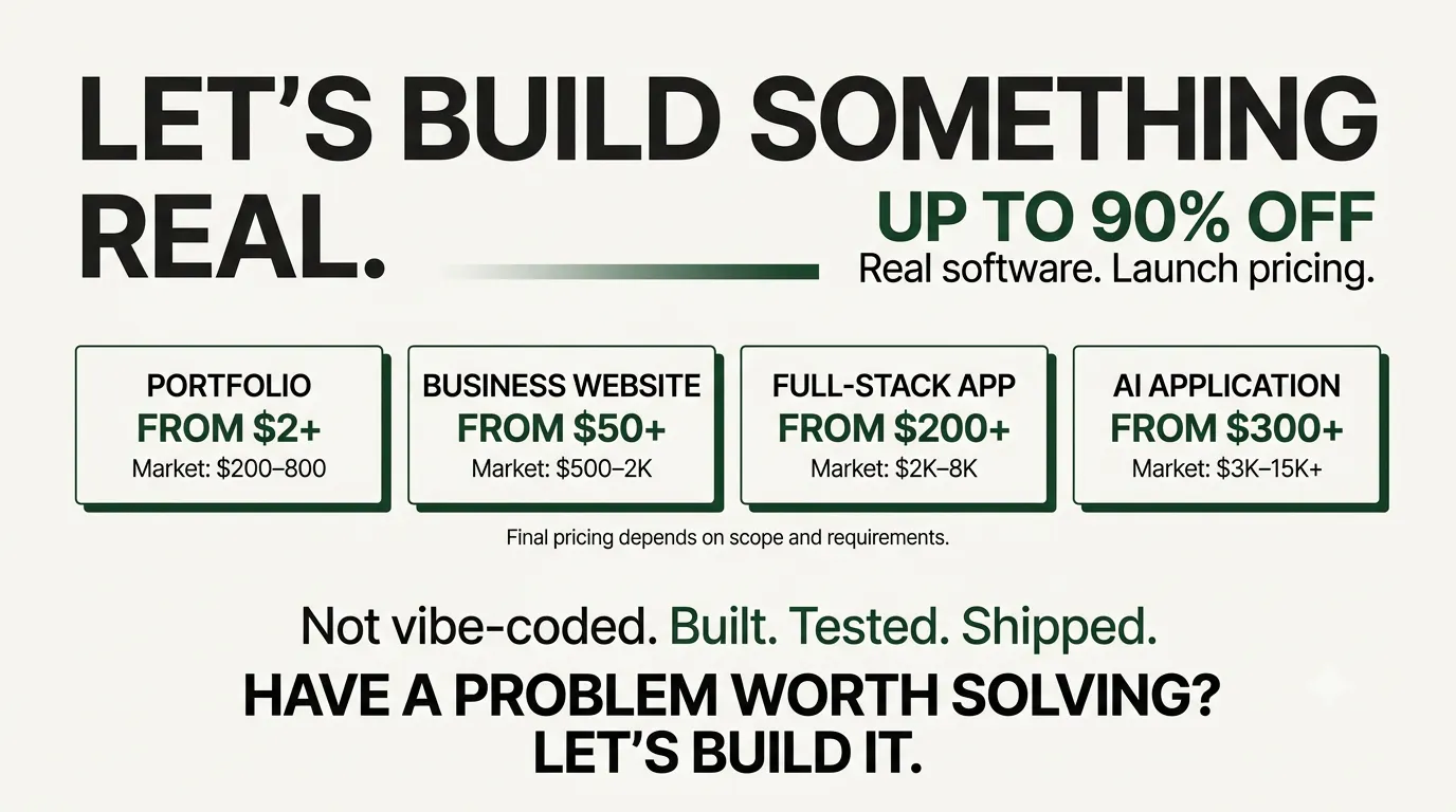 Built. Tested. Shipped. gallery image