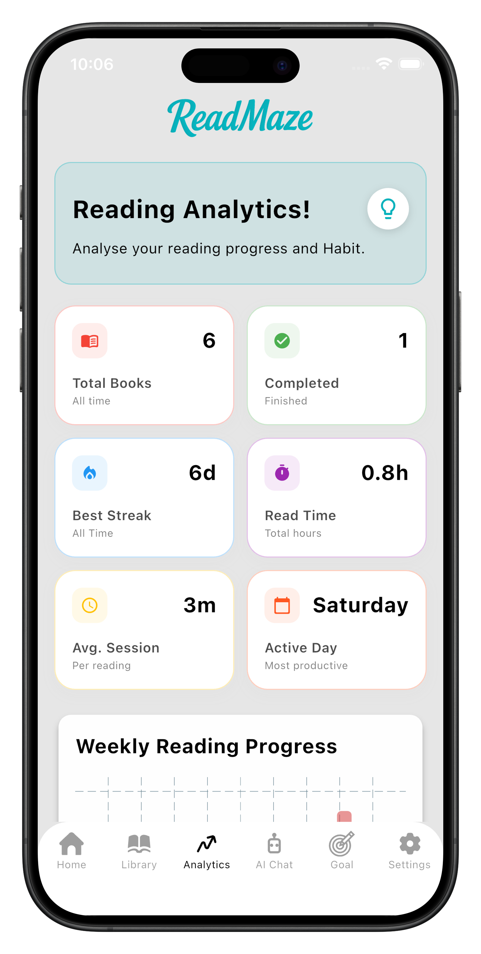 ReadMaze - Screenshot 5 showing product features and functionality