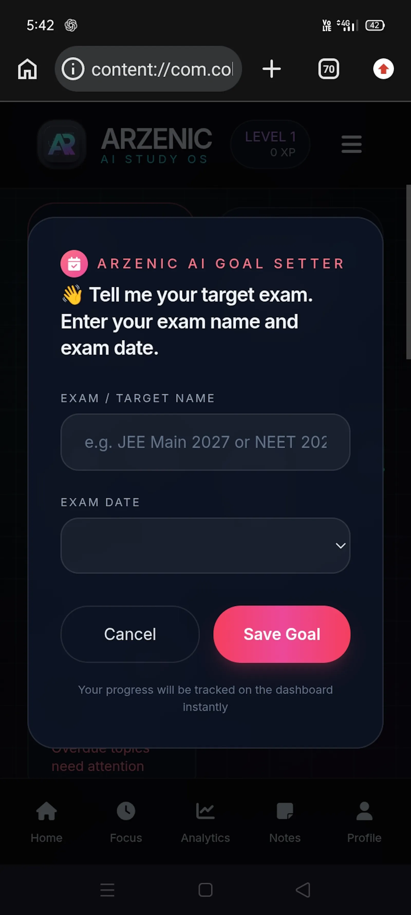 Arzenic ai  screenshot 2