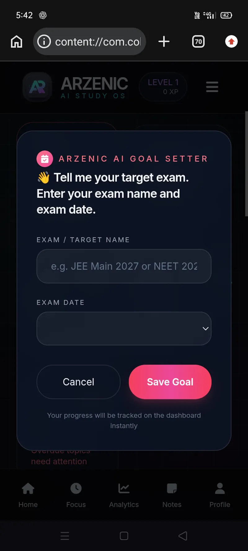 Arzenic ai  screenshot 2