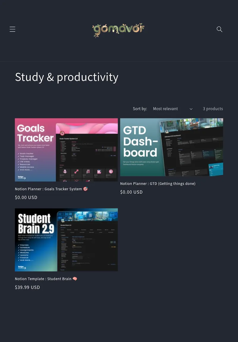gomavor screenshot 2