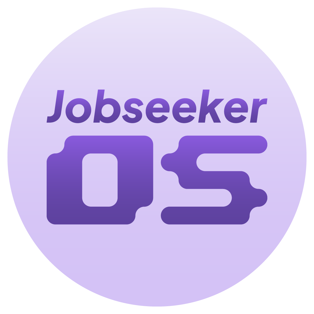 JobseekerOS - Product Hunt launch logo and brand identity