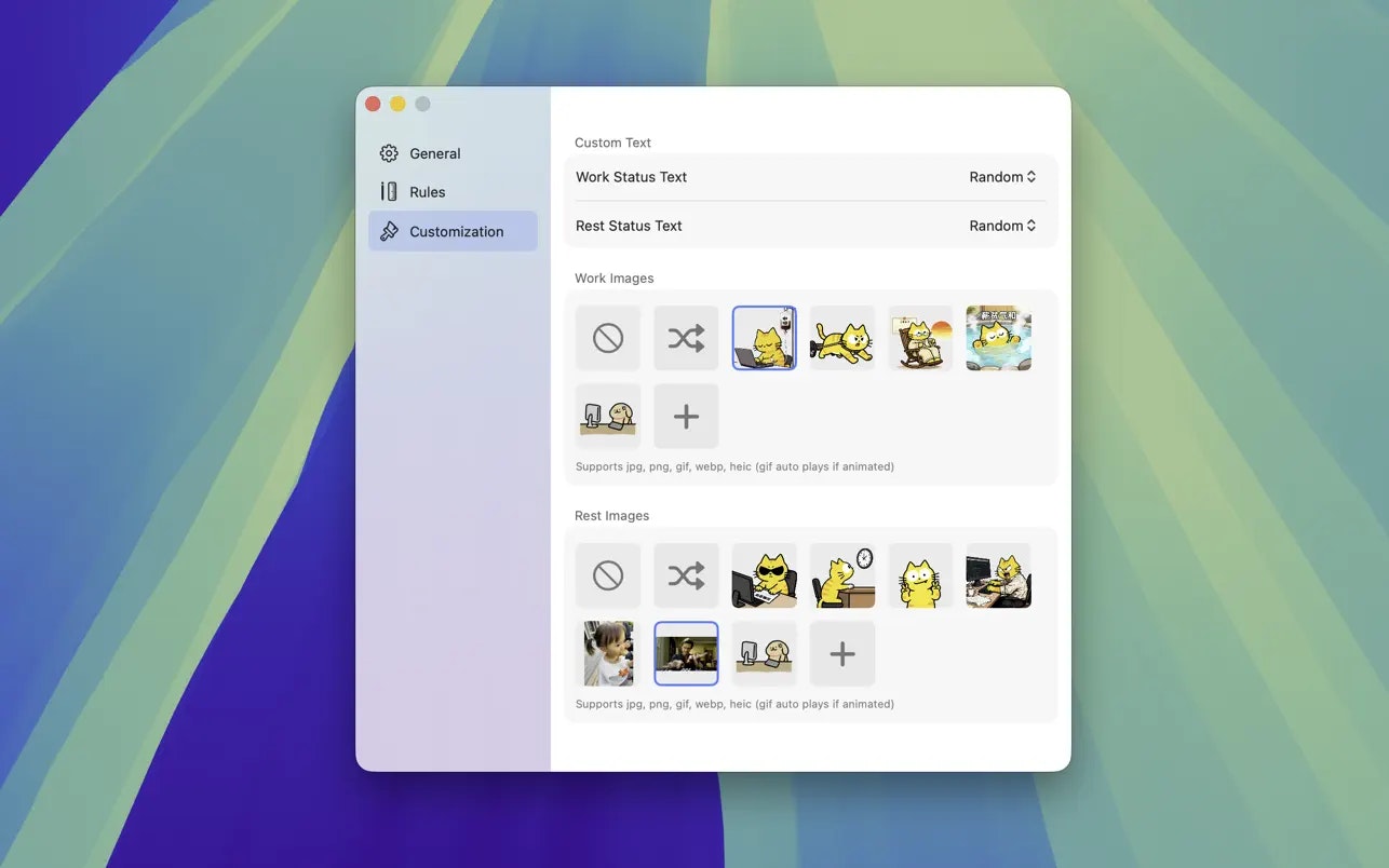 Take a break - Screenshot 3 showing product features and functionality