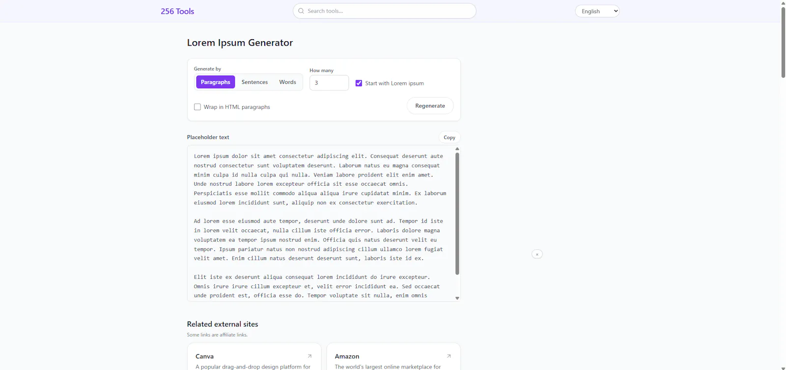 256 Tools — All tools screenshot 1