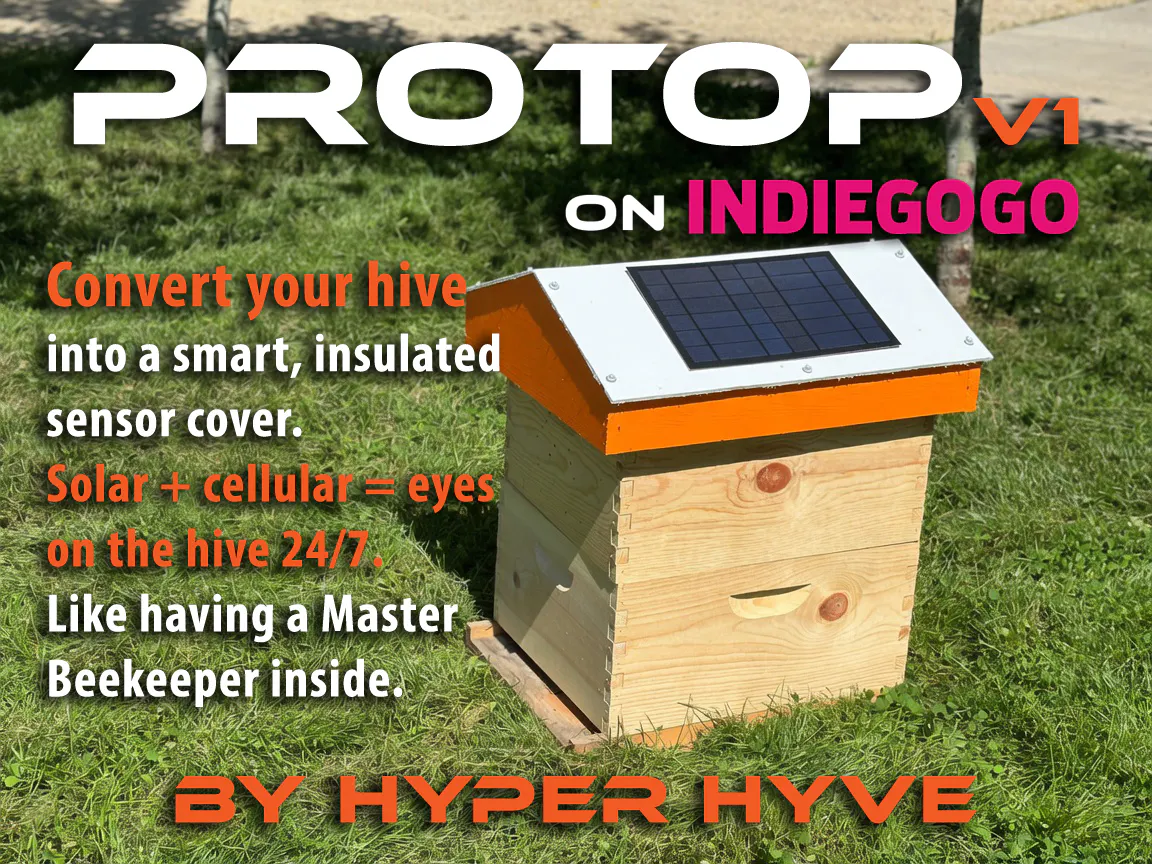 ProTopv1 - Smart Beehive Top gallery image