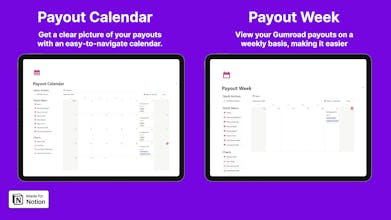 Gumroad Payout Tracker gallery image