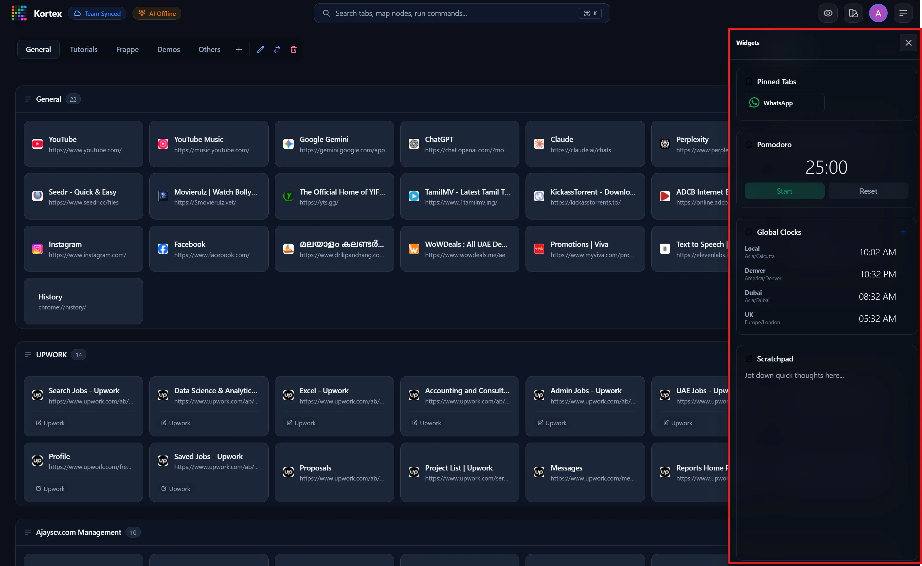 Kortex: Spatial Tab Manager & Workspace gallery image