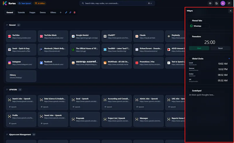 Kortex: Spatial Tab Manager & Workspace screenshot 6