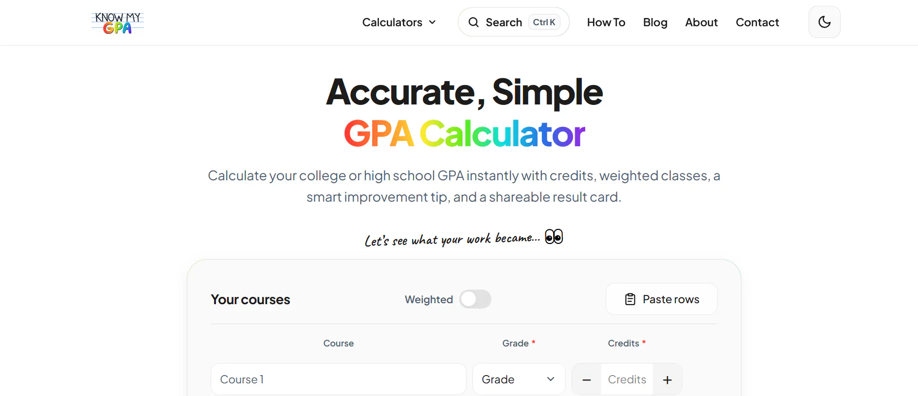 KnowMyGPA gallery image