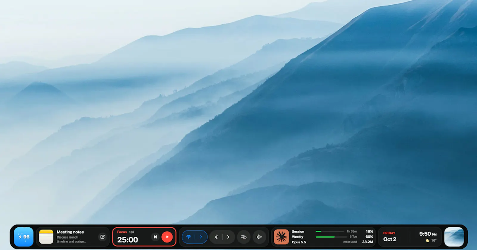 lumabar screenshot 2