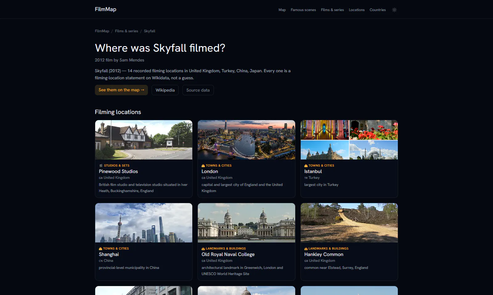 FilmMap screenshot 5