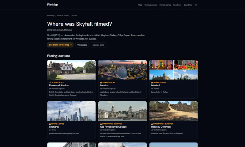 FilmMap screenshot 5