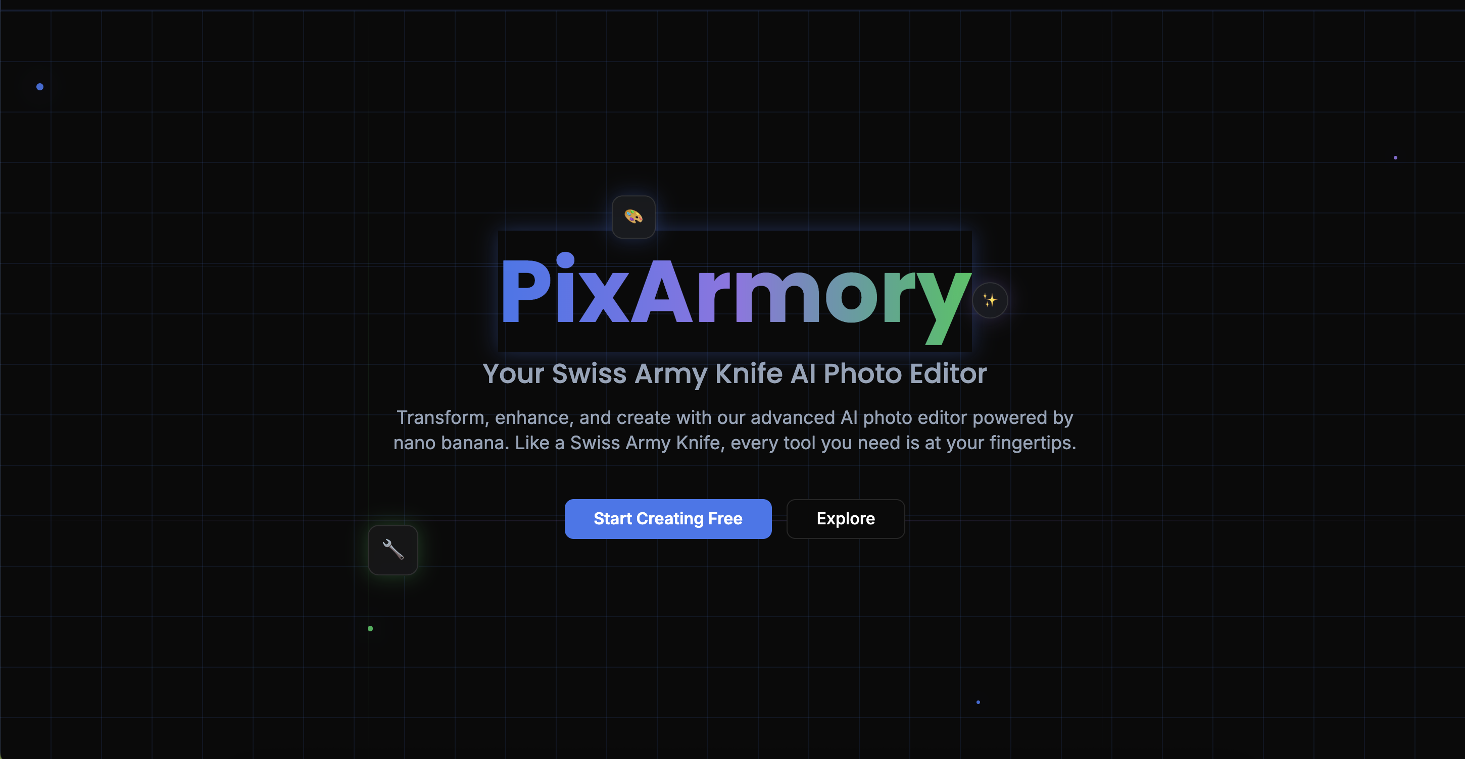 Média Picarmory - Le couteau à armée suisse pour l'édition d'images IA 1