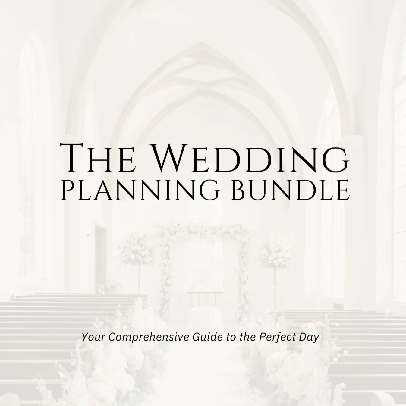 The Wedding Planning Bundle