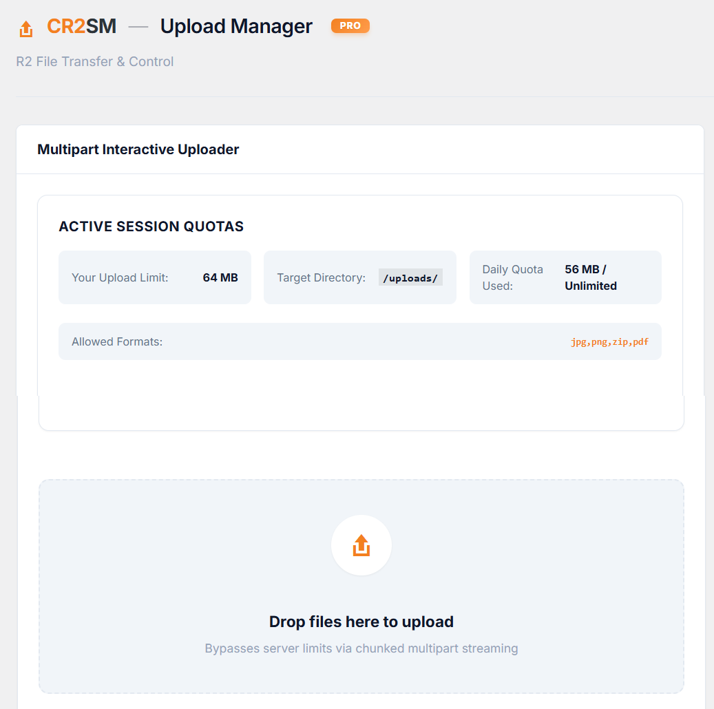Cloudflare R2 Storage Manager Pro gallery image