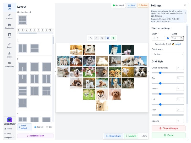 Photo Collage Maker - Screenshot 3 preview