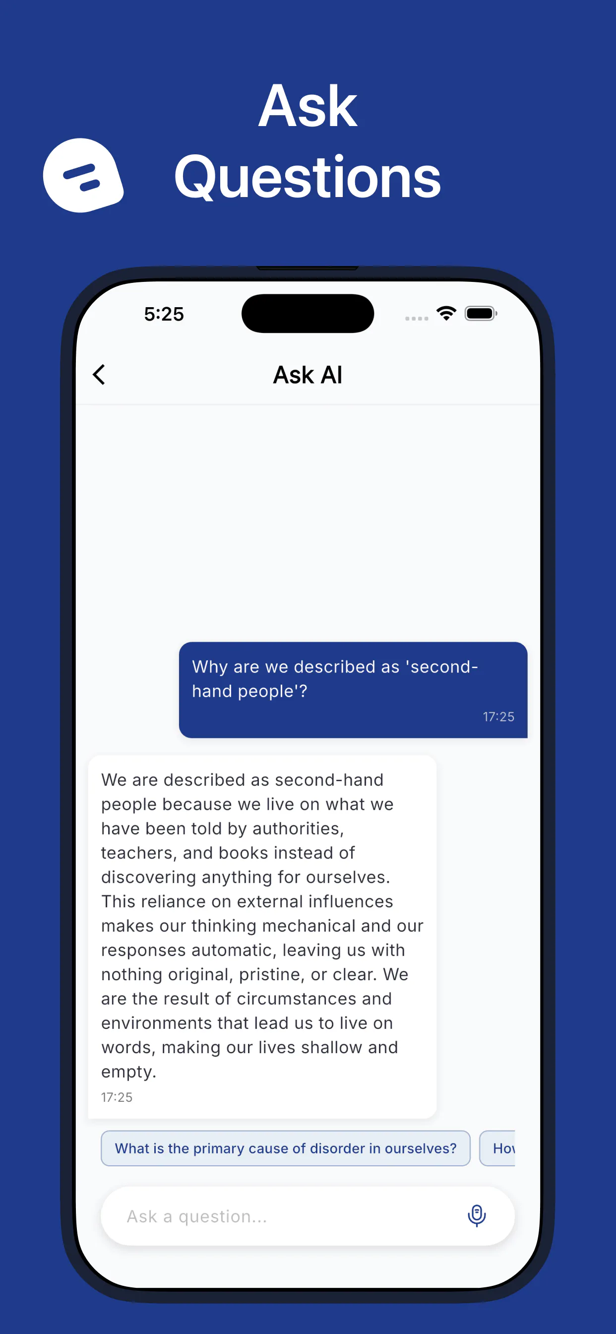 AI Book Summary And PDF Chat screenshot
