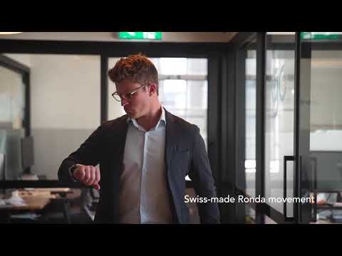 Oaxis Timepiece analog smartwatch gallery image