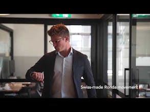 Oaxis Timepiece analog smartwatch gallery image