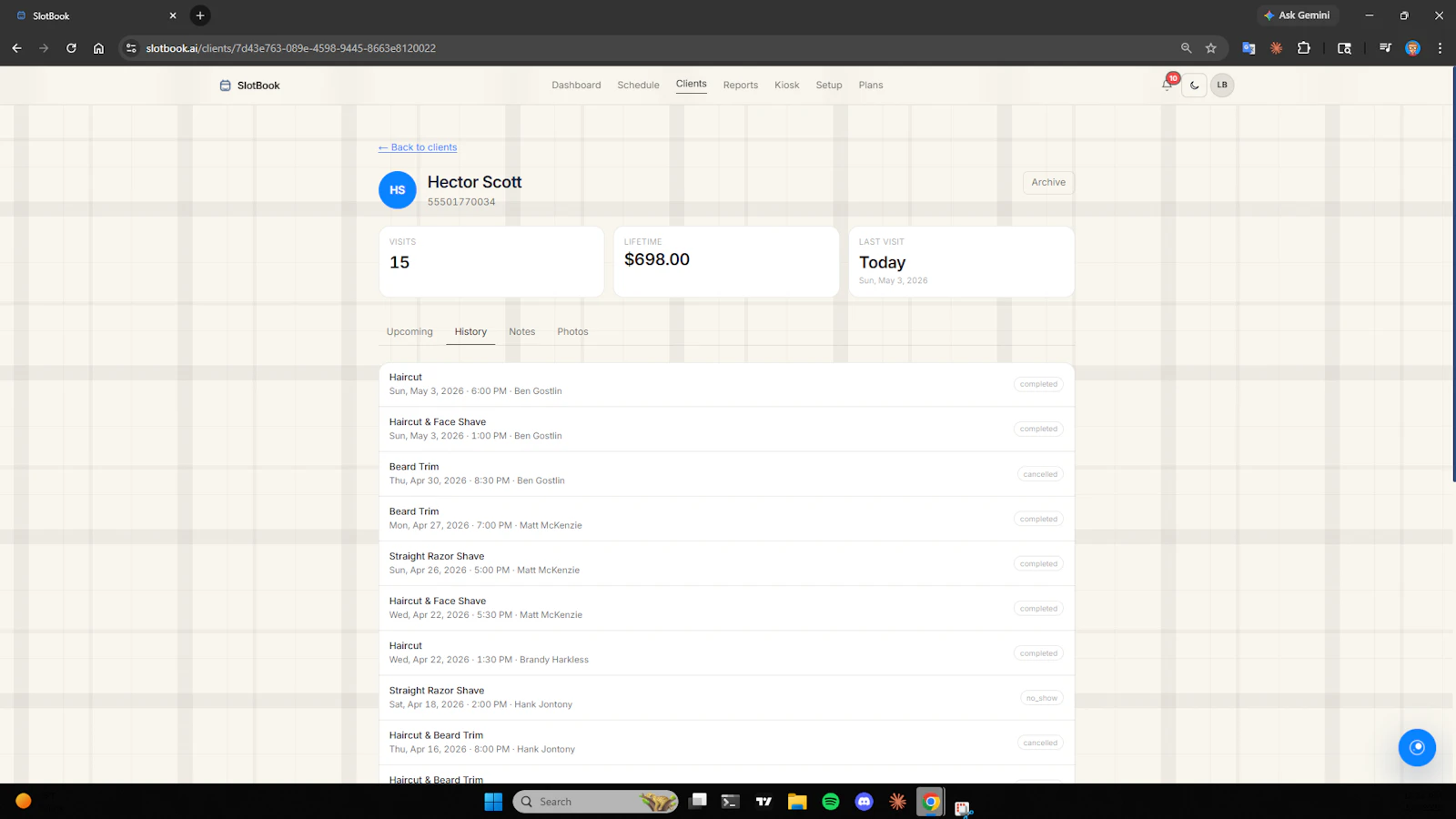 SlotBook screenshot 5