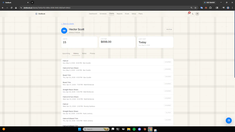 SlotBook screenshot 5