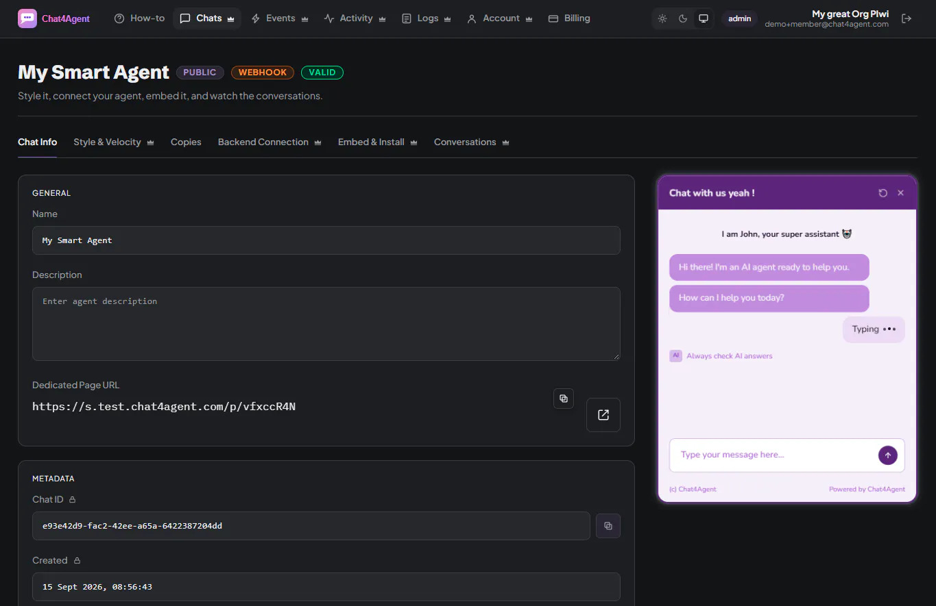 Chat4Agent gallery image