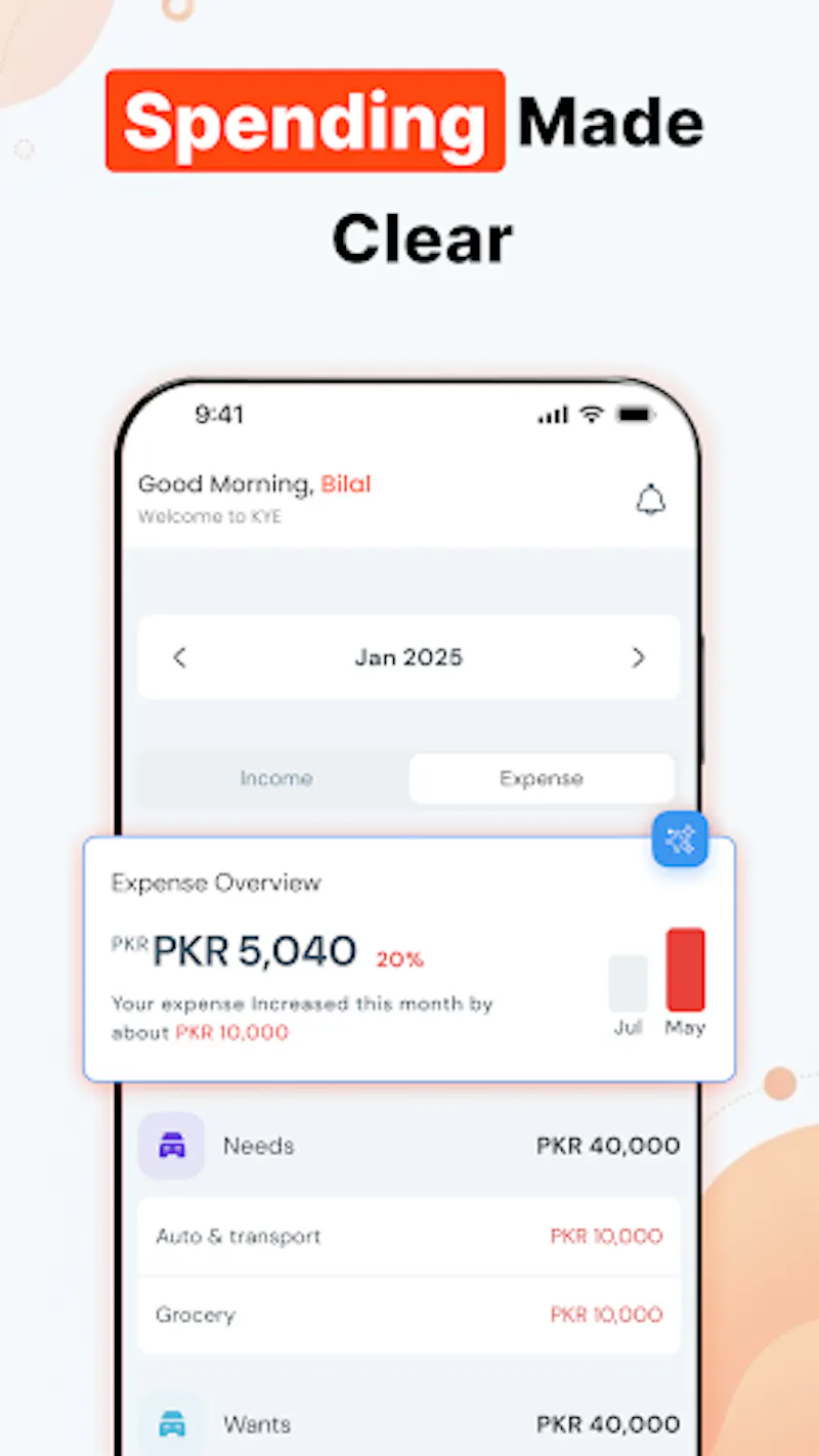 KYE: Expense Tracker & Budget screenshot 5