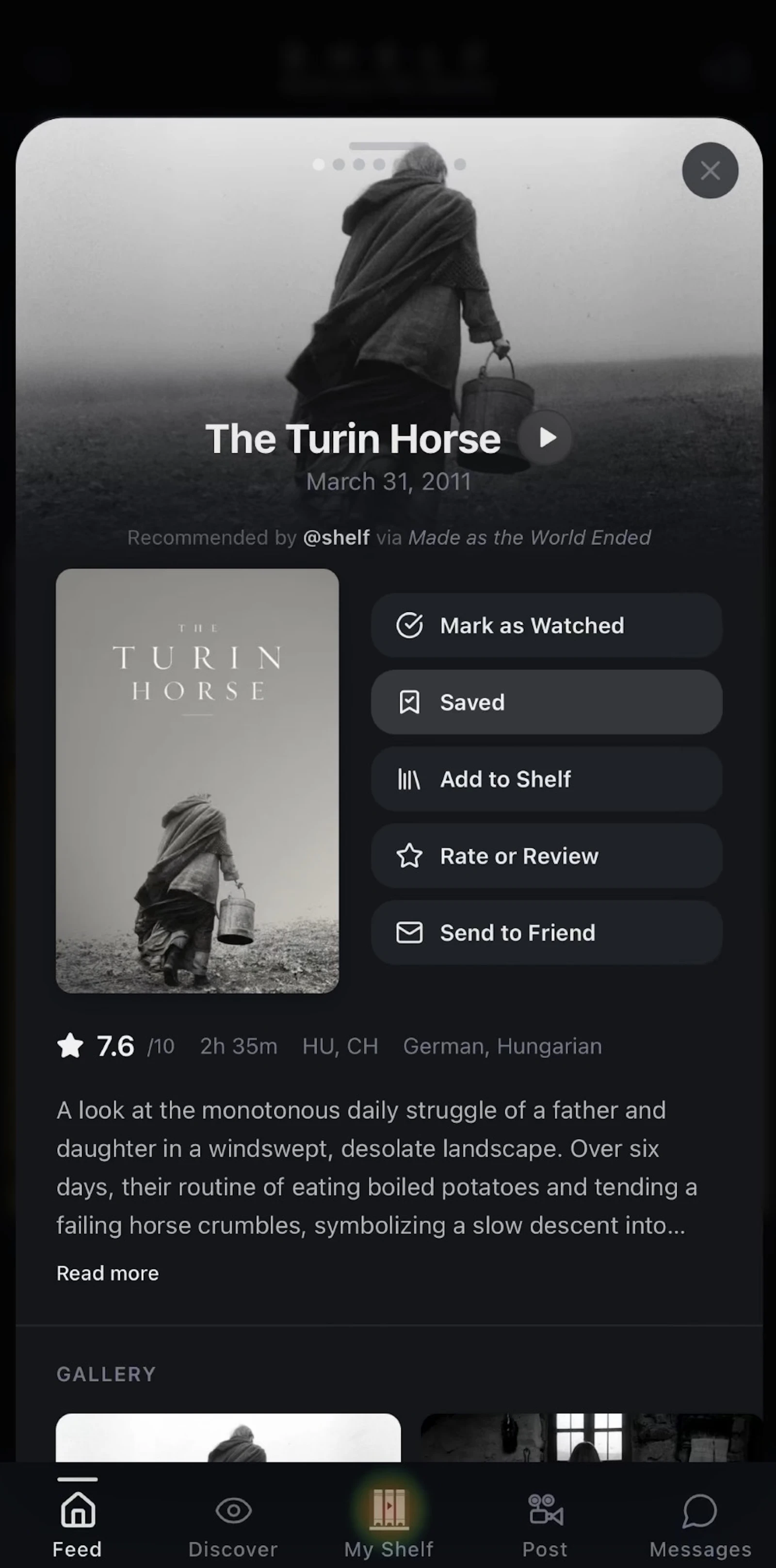 Shelf Cinema screenshot 1