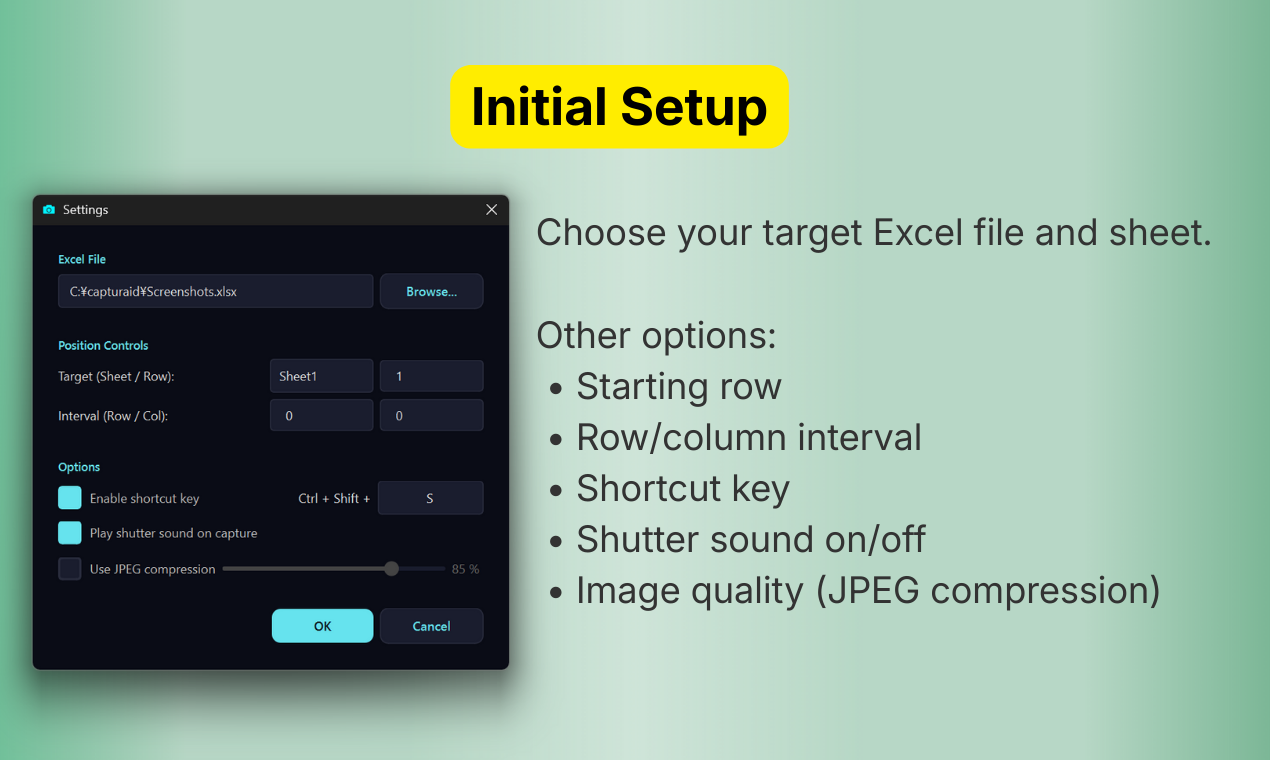 Capturaid - Screenshot 3 showing product features and functionality